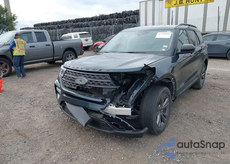 2022 Ford Explorer Xlt z USA, uszkodzony, nr VIN 1FMSK8DH2NGB66791